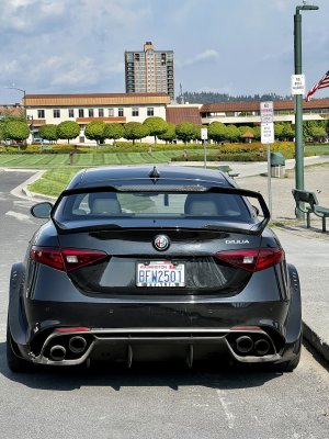 Alfa Romeo Giulia Trunk Spoiler - Carbon Fiber - GTAm Style - Koshi